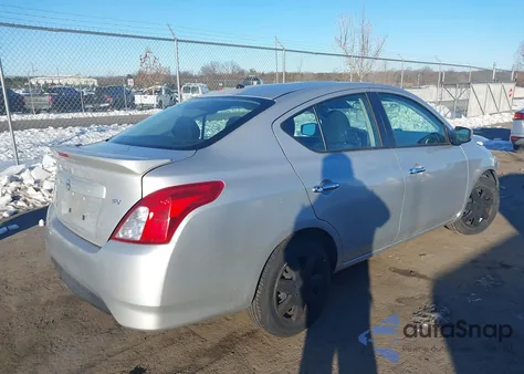 2019 Nissan Versa 1.6 Sv z USA, uszkodzony, nr VIN 3N1CN7AP5KL870550